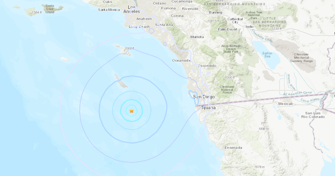 4.4-magnitude earthquake reported south of Catalina Island