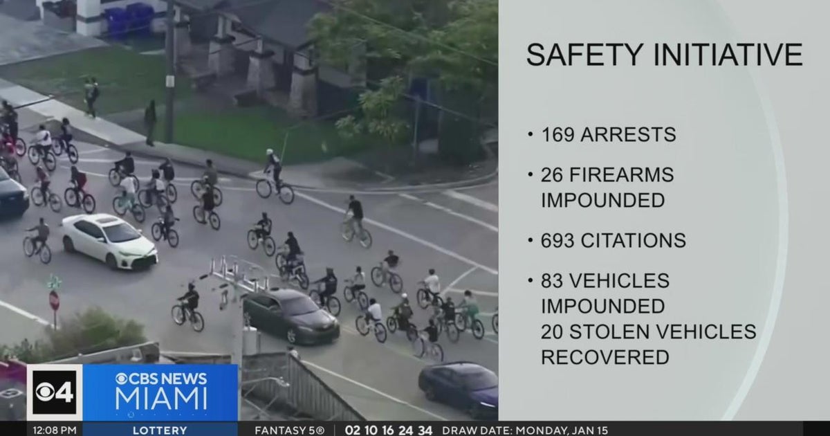 Miami-Dade police made nearly 170 arrests in