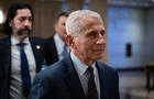 Dr. Anthony Fauci, former director of the National Institute of Allergy and Infectious Diseases, arrives for a closed-door interview with the House Select Subcommittee on the Coronavirus Pandemic at the Capitol on Jan. 8, 2024. 