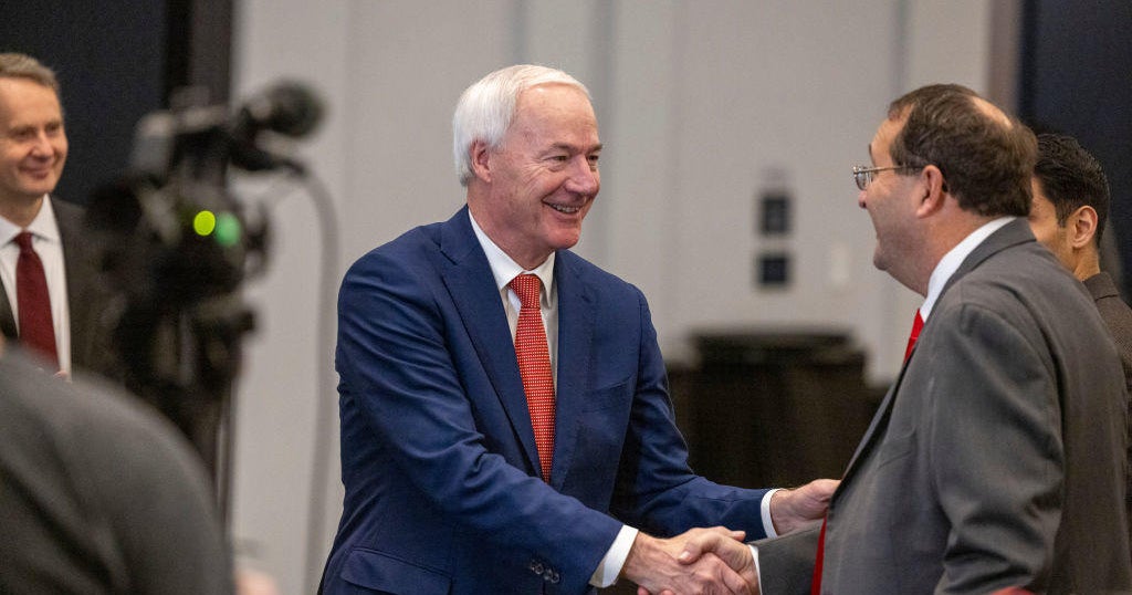 Asa Hutchinson's anti-Trump presidential campaign mocked by DNC