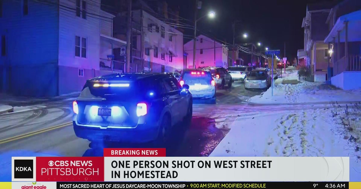 One person injured in Homestead shooting - CBS Pittsburgh