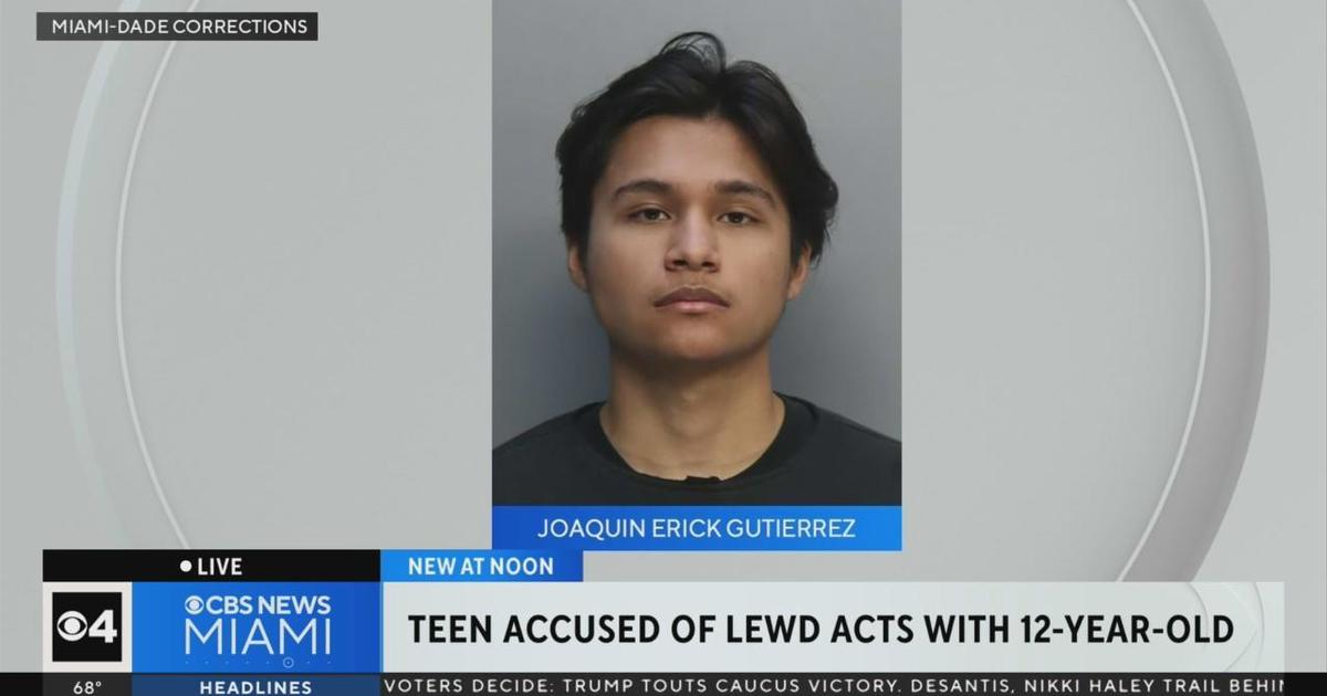 Doral teen accused of lewd acts with 12-year-old girl