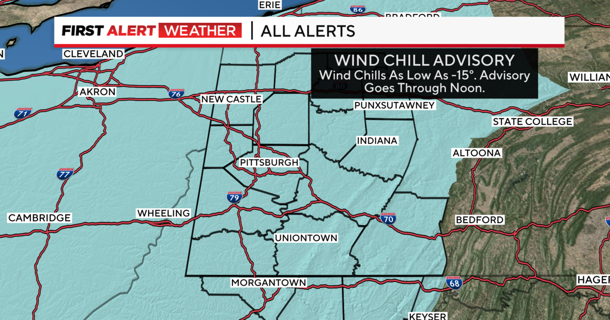 First Weather Alert: A wind chill warning will be issued until noon