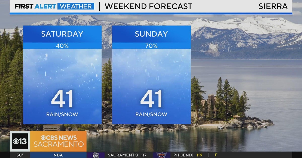 Wednesday morning Sacramento forecast - 1/17/24