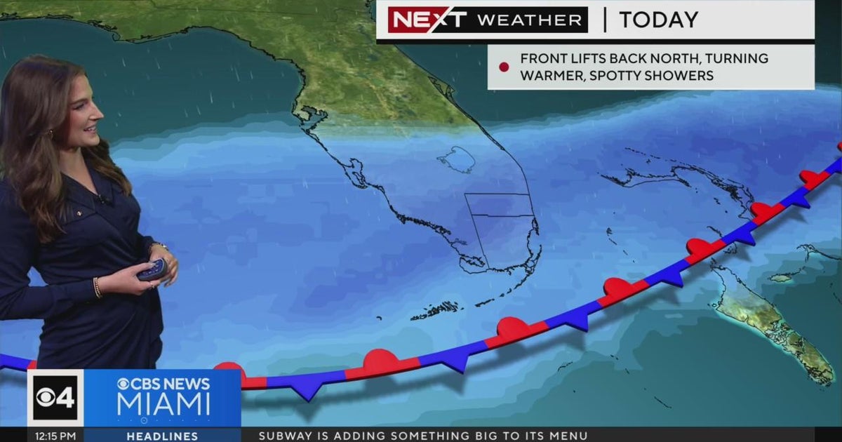 Miami Weather for Thursday 1/18/2024 12PM - CBS Miami