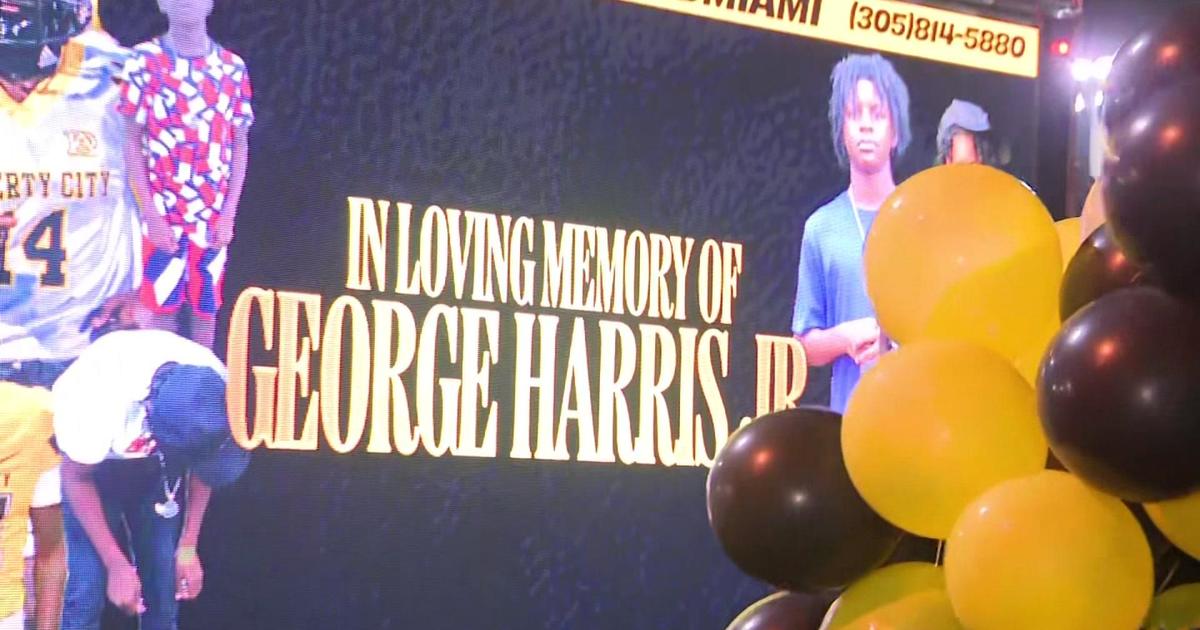 Vigil held for slain Miami Gardens teenager George Harris Jr.