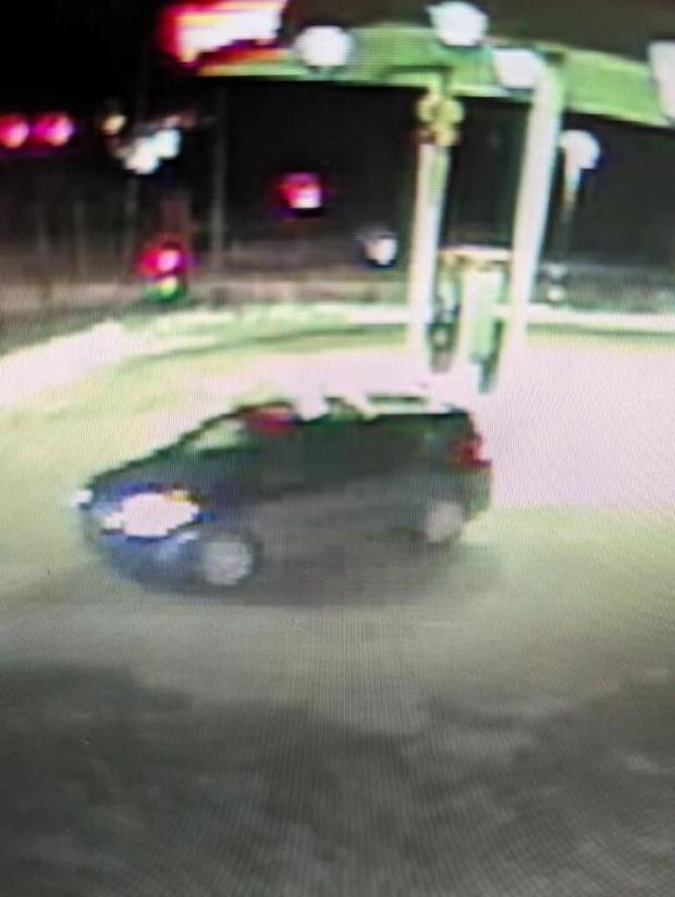 Ann Arbor Speedway robbery suspect vehicle 