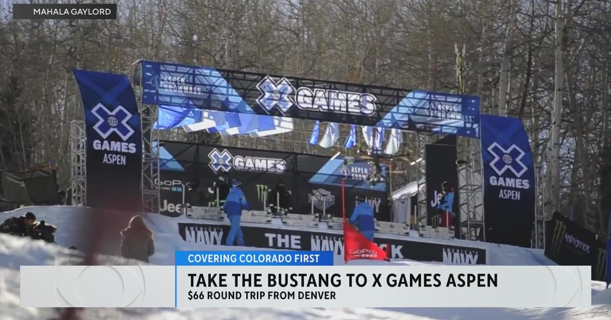 X Games fans can take Bustang to Aspen next week CBS Colorado