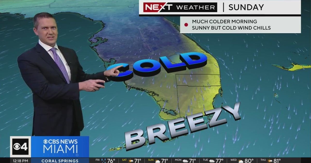 South Florida Noon Weather Forecast 1/19/2024 - CBS Miami