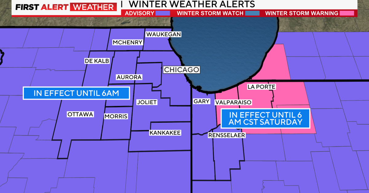 Winter storm warning in Northwest Indiana, advisory in effect for ...