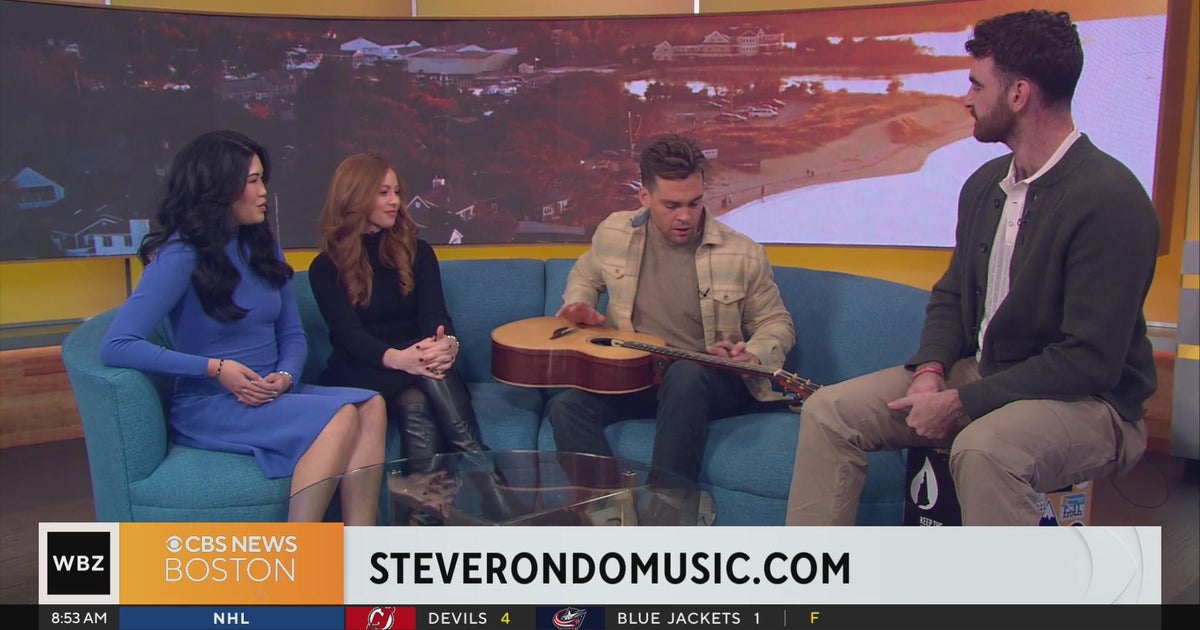 Steve Rondo Band visits WBZ TV ahead of show at Brighton Music Hall ...