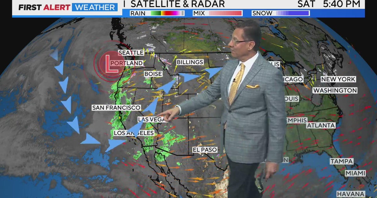 More clouds and warmer temps east with a little more mountain snow ...