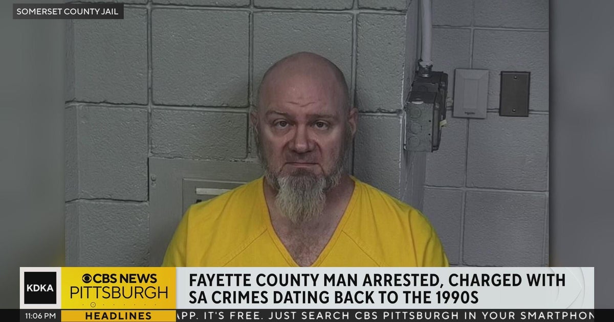 Fayette County man arrested and charged with sex crimes - CBS Pittsburgh