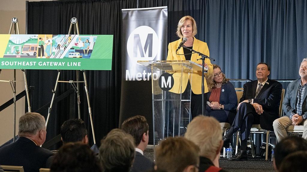 LA Metro names new light rail project 'Southeast Gateway Line'