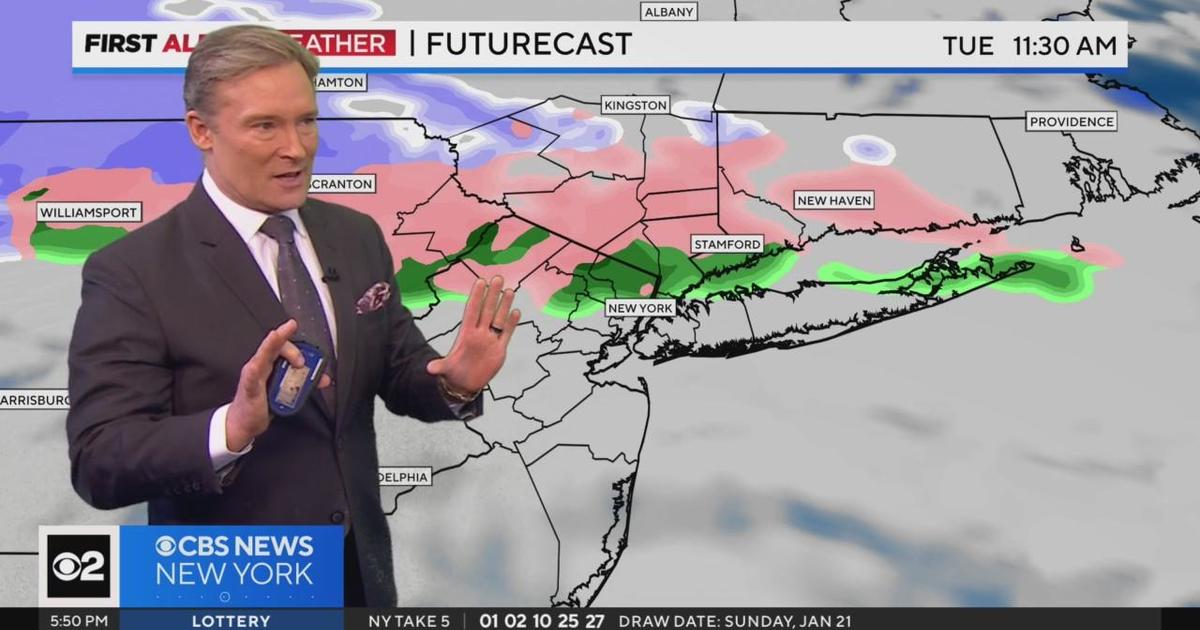 First Alert Weather: Rain Expected Over Parts Of Next 7 Days - CBS New York