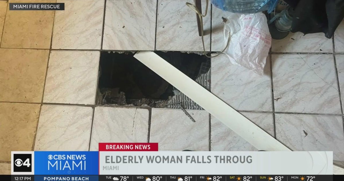 Aged woman fell by means of ground of her Miami house