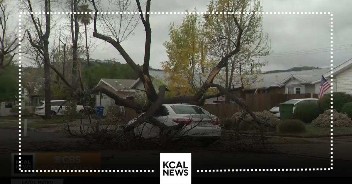 Powerful storm wreaks havoc across Southern California - CBS Los Angeles