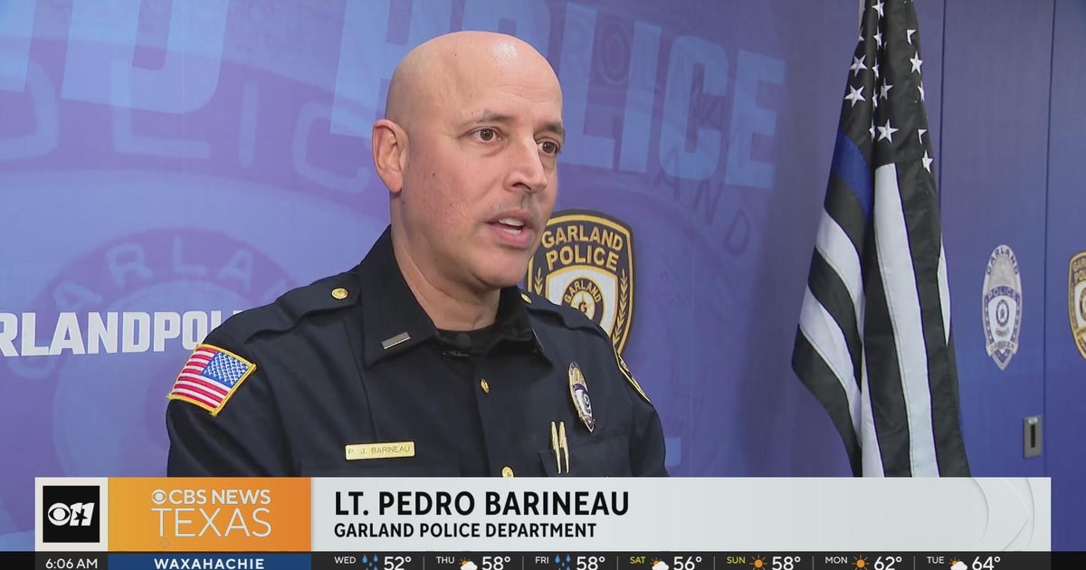 Garland police searching for suspect in double homicide - CBS Texas