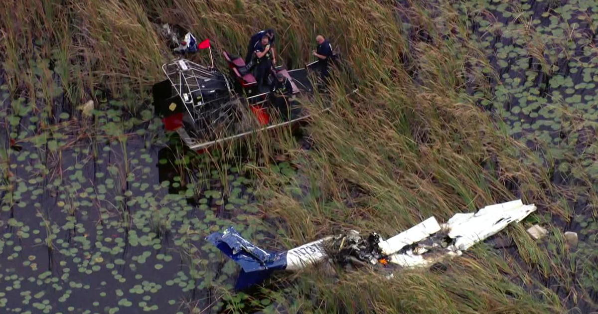 BSO identifies 2 adult males who died in Everglades aircraft crash in the vicinity of Weston