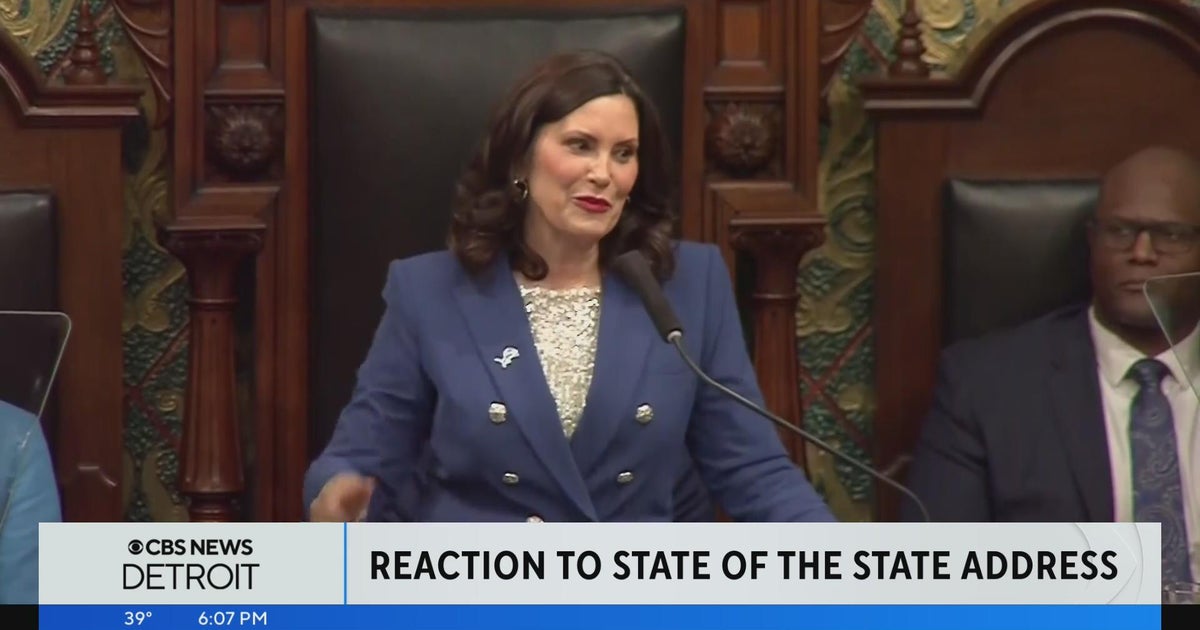 Michigan Republican lawmakers react to Gov. Whitmer's State of the ...