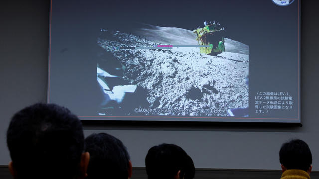 Press conference on the Smart Lander for Investigating Moon (SLIM)'s moon landing mission, in Tokyo 