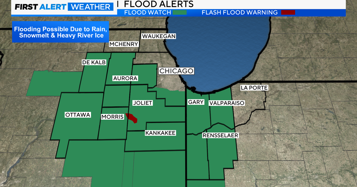 Clouds, fog and a flood watch in the forecast - CBS Chicago
