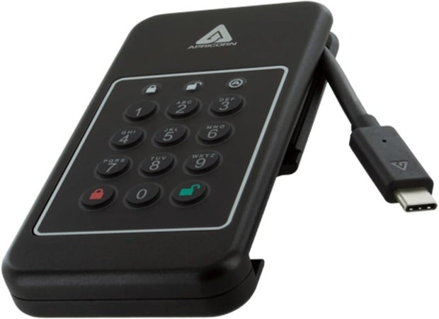 Apricorn 2TB Aegis NVX Ultra High Speed Ruggedized SSD