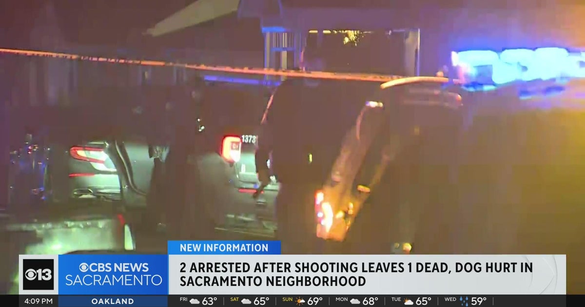 Police arrest 2 after shooting leaves 1 dead, dog injured in Sacramento ...