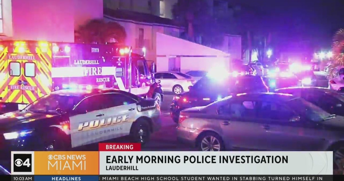 Woman dies in Lauderhill shooting - CBS Miami