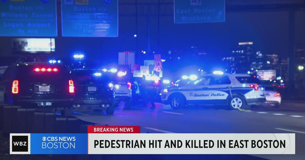 Pedestrian struck and killed by vehicle in East Boston - CBS Boston