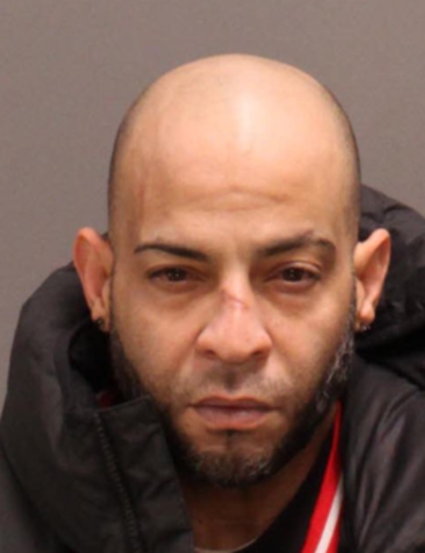Philadelphia police released more photos of 42-year-old Quinones-Mendez Sunday afternoon asking for the public's help in finding him. Officials believe he took a man's gun after a shooting broke out between 28-year-old Alexander Spencer and a Philadelphia officer. 