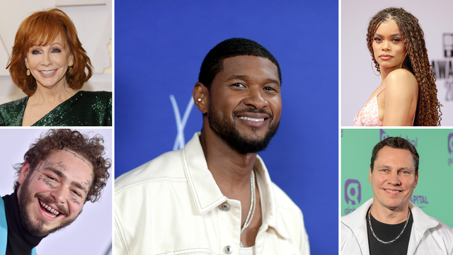 Reba, Post Malone, Usher, Andra Day, Tiesto 