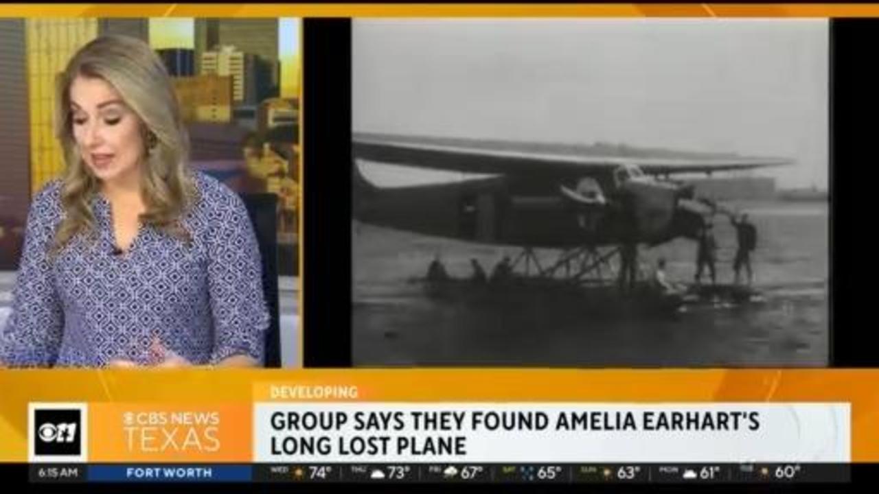 Group says they found Amelia Earhart s long lost plane