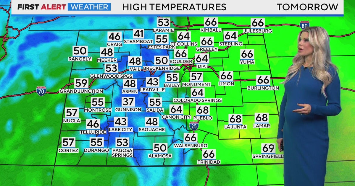 Warm Temperatures Stick Around Before Weekend Storm Arrives - CBS Colorado