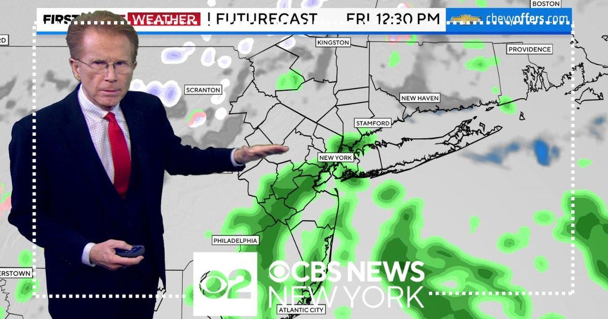 First Alert Weather: Friday afternoon update - 2/2/24 - CBS New York