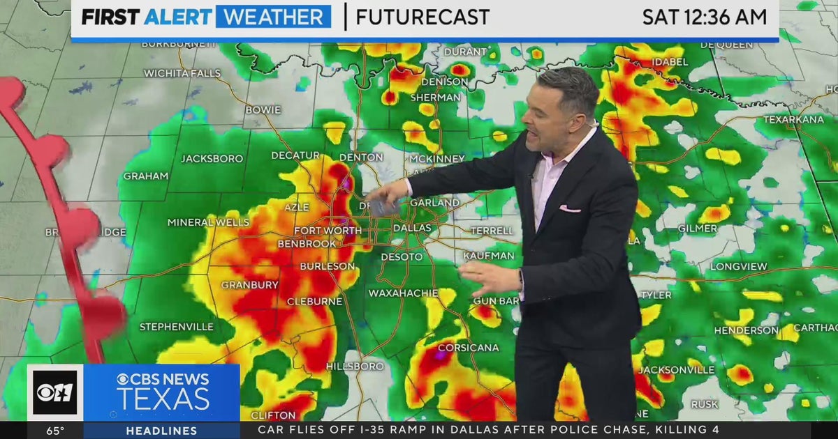 Weekend ushers in chance for severe weather - CBS Texas