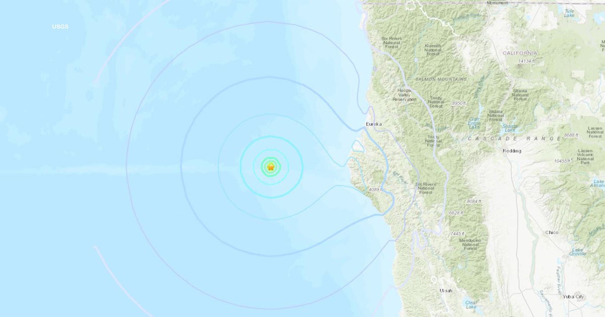 4.9-magnitude earthquake strikes in Pacific Ocean near Eureka