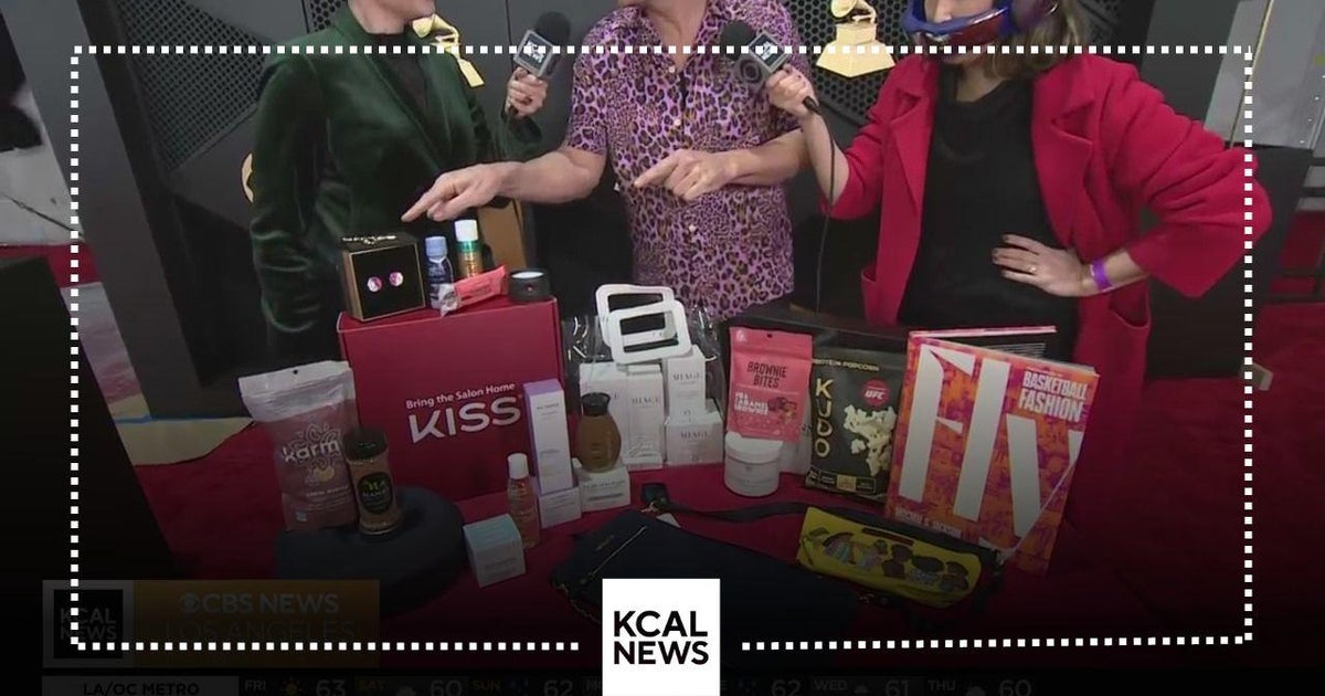 Inside Grammy Awards luxury gift bags - CBS Los Angeles