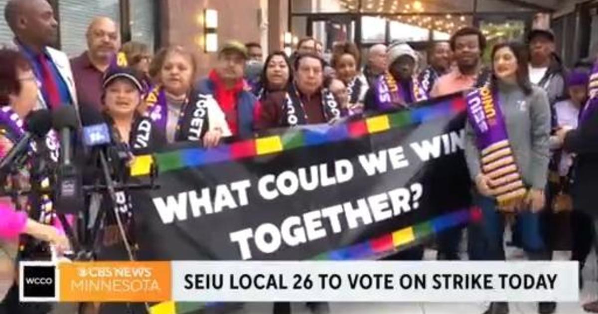 Twin Cities Essential Workers Take Strike Vote Saturday - CBS Minnesota