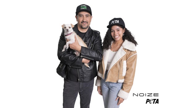 PETA x Noize vegan leather outerwear