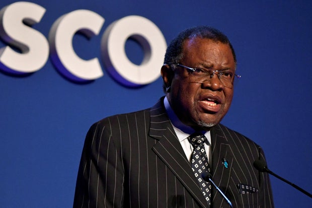 Namibia's President Hage Geingob dies aged 82