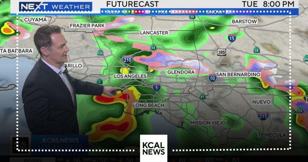 3-day Los Angeles storm sets rainfall records - CBS Los Angeles