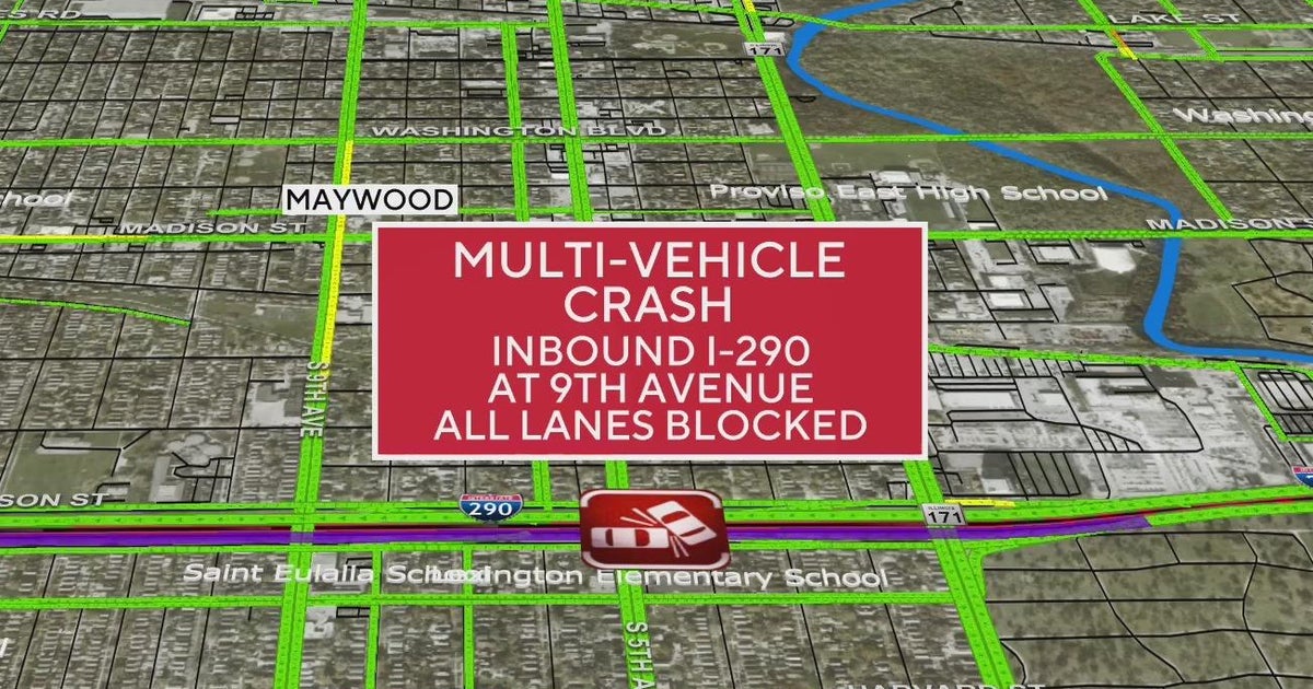Serious crash closes all lanes on Eisenhower Expressway at 9th Avenue ...