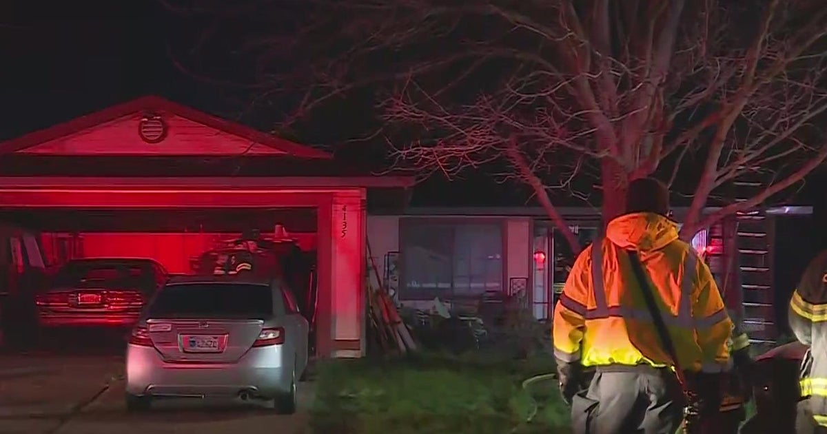 1 person found dead as crews battle south Sacramento house fire - CBS ...