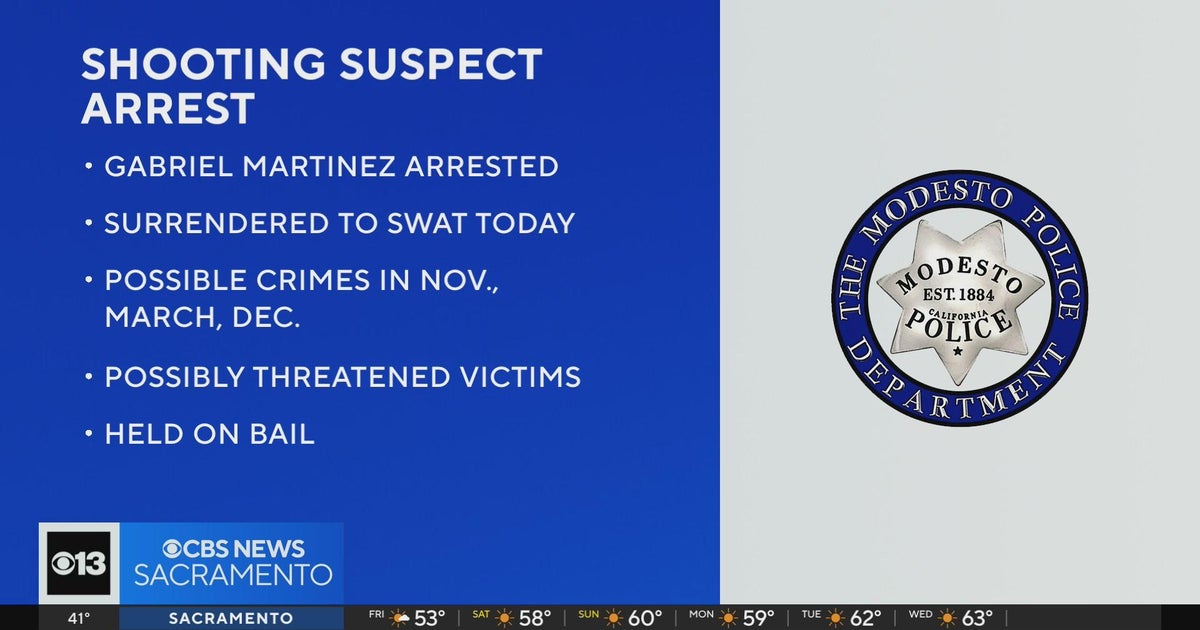 Modesto detectives arrest man accused of shooting, other gun-related crimes