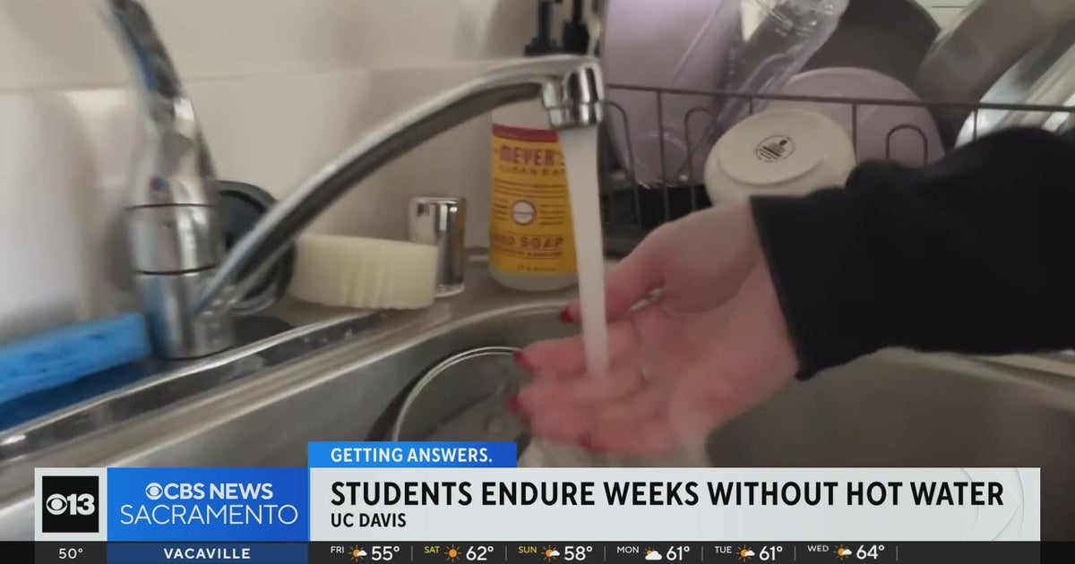 UC Davis students endure weeks without hot water in dorms