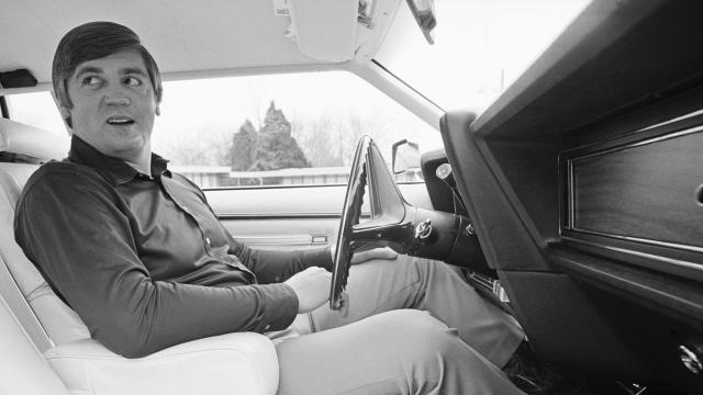 Buford Pusser in His Car 