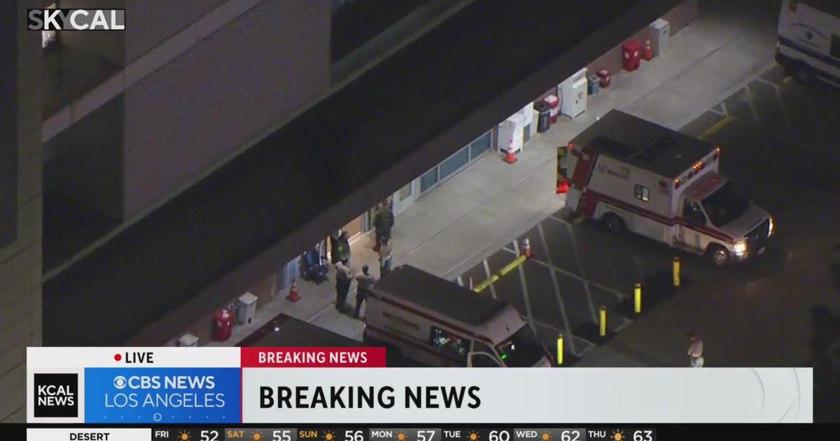 Injured deputy rushed to hospital in Boyle Heights - CBS Los Angeles