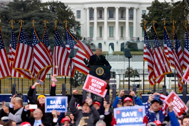 Trump Supporters Hold "Stop The Steal" Rally In DC Amid Ratification Of Presidential Election
