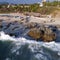 Skydiving plane crash lands, killing man on the beach with his wife